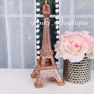 💗{PARIS} Eiffel Tower Rose Gold Bling Home Decor!